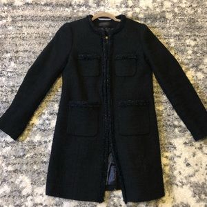 JCrew Black Coat